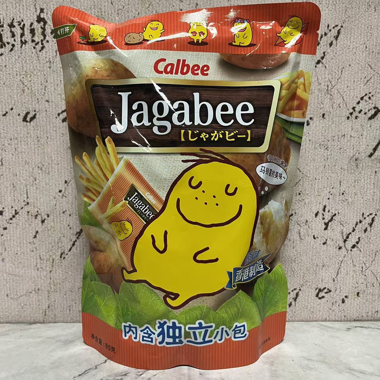 临期裸价特卖 香港产卡乐B宅卡B薯条(原味)85g袋装 休闲薯条零食