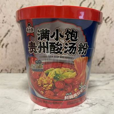 特价售卖 满小饱贵州酸汤粉122g内含鲜脆黄豆芽 懒人夜宵方便米粉