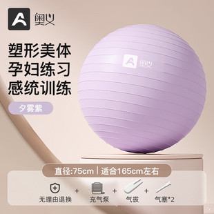 奥义瑜伽球75cm孕妇平衡防爆成人健身球儿童大龙球婴儿感统训练球