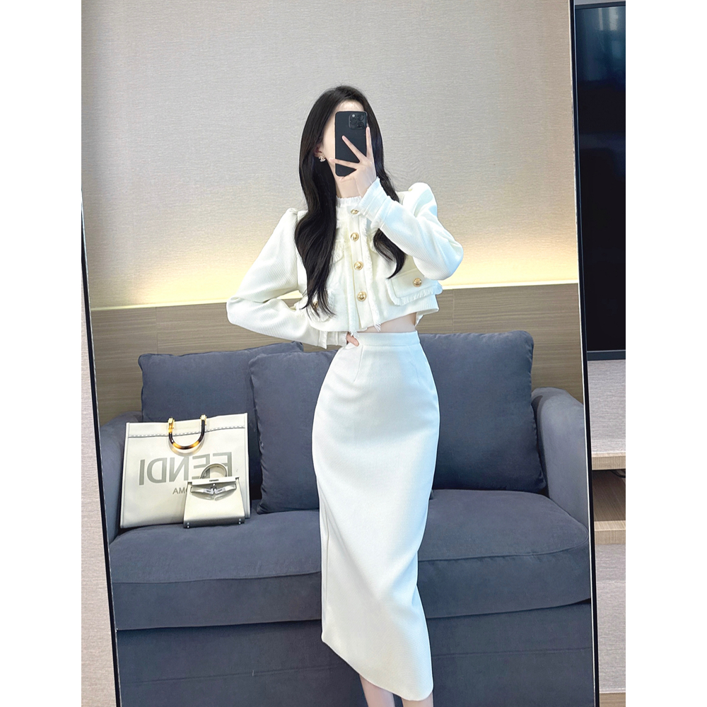 温柔浪漫高奢风气质名媛两件套