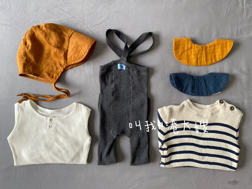 Детский натуральный слюнявчик для новорожденных, скандинавский марлевый нагрудник, скандинавский стиль