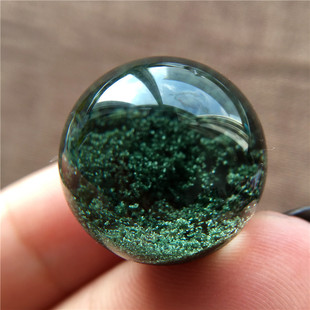 纯天然巴西红黄绿幽灵聚宝盆金字塔发晶串莲子情侣吊坠 一物一图