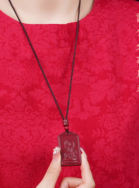 新年礼物八大守护神十二生肖吊坠牌子十二生肖本命佛护身符