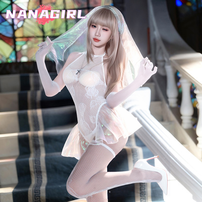 日系二次元原创动漫夜月修女裙