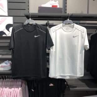 Nike耐克正品 夏男子运动跑步训练健身速干透气休闲短袖T恤AJ7566