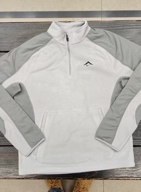 正品Nike耐克男摇粒绒内层加绒保暖立领半拉链套头衫FV9964-078