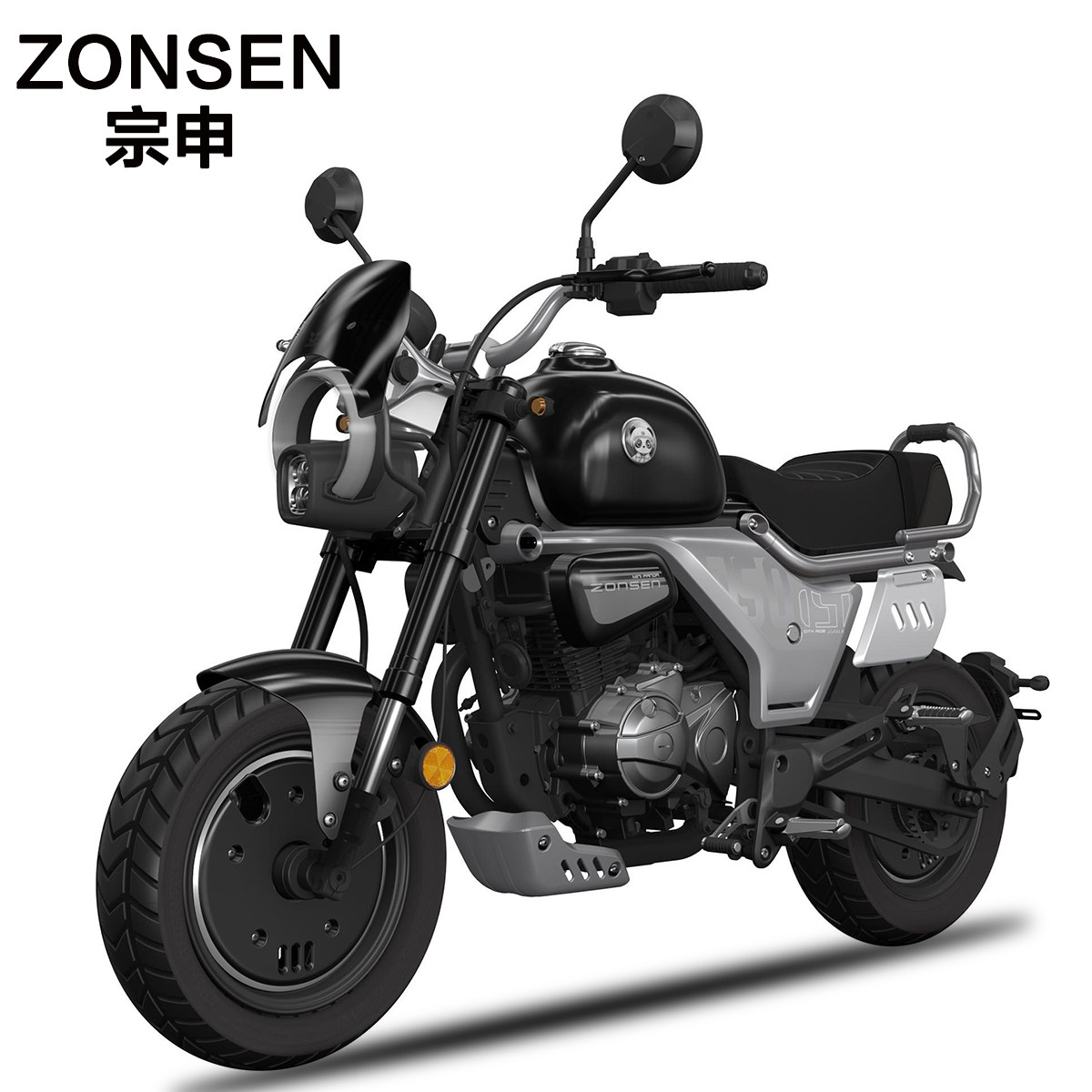 25款宗申小熊墩墩泡泡150摩托车