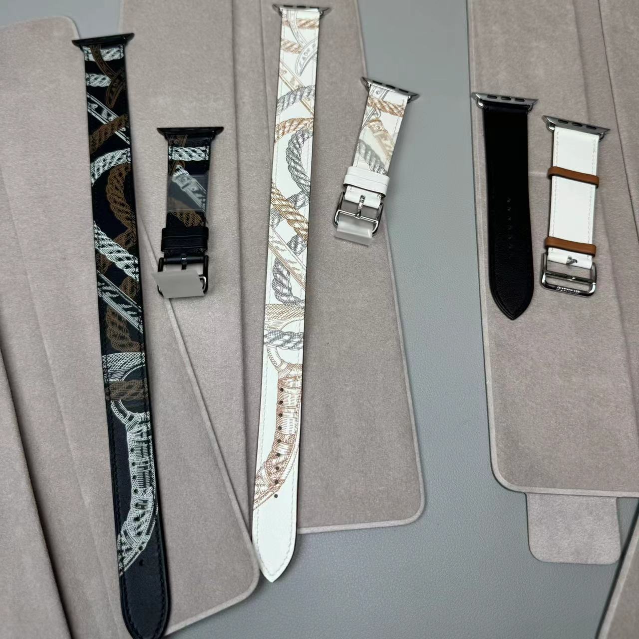 原装捡漏适用爱马仕表带头层牛皮