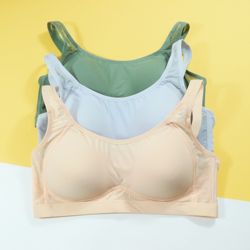 抹胸式无痕内衣聚拢薄款无钢圈