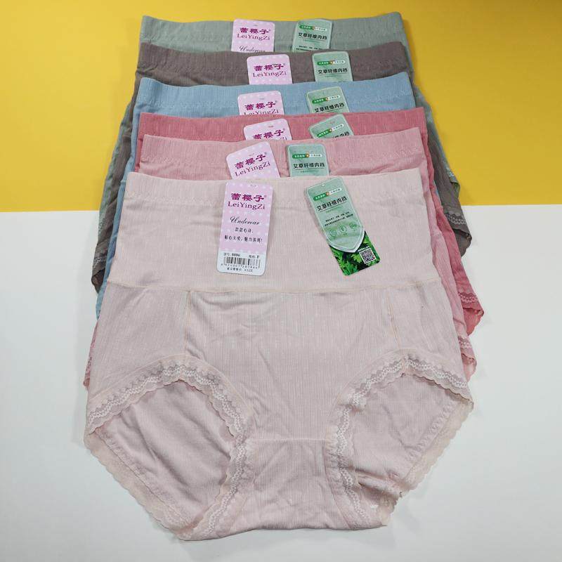 樱子高腰蕾丝透气三角裤