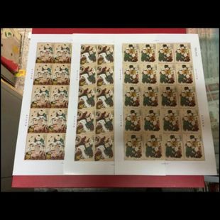 2004-11司马光砸缸大版张 原胶全品  邮局正品