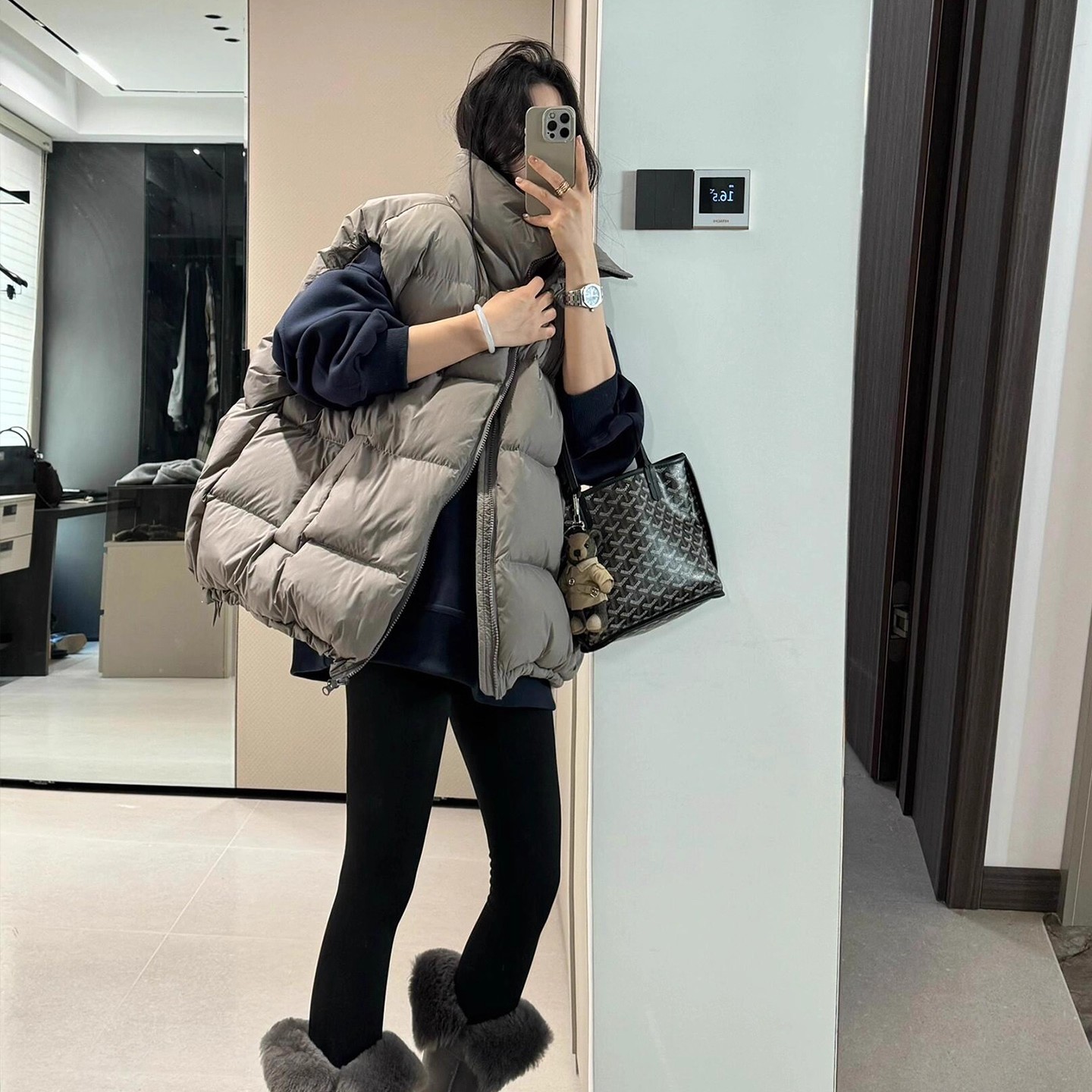 新款羽绒服马甲女外穿马夹外套