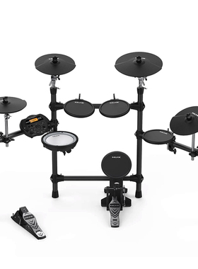 NUX纽克斯 DM-5S 电子鼓 初学成人初学 架子鼓 五鼓四镲 网面军鼓