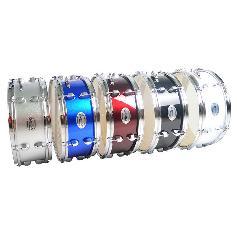 津宝14英寸小军鼓木腔鼓架子鼓PVC多色可选0975 0976 0989 14军鼓