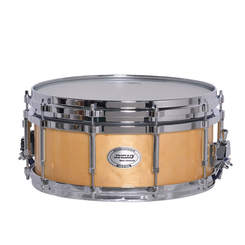 津宝牌 14英寸小军鼓10617木腔军鼓 压铸压圈 双层三层 6.5高腔