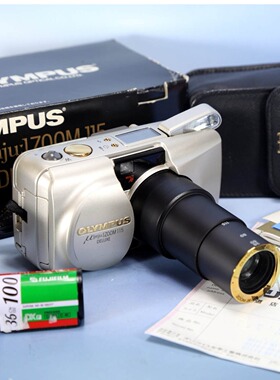 日本奥林巴斯Zoom 115 Deluxe胶卷相机 135胶片傻瓜机复古收藏W16