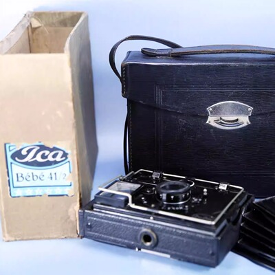 德国蔡司依康 Zeiss Ikon ICA BEBE折叠干板皮腔相机 6*9大画幅W7