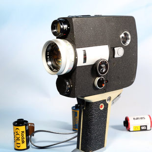 8mm毫米胶卷胶片相机复古收藏NC2 z400 单8电影机 富士Fujica