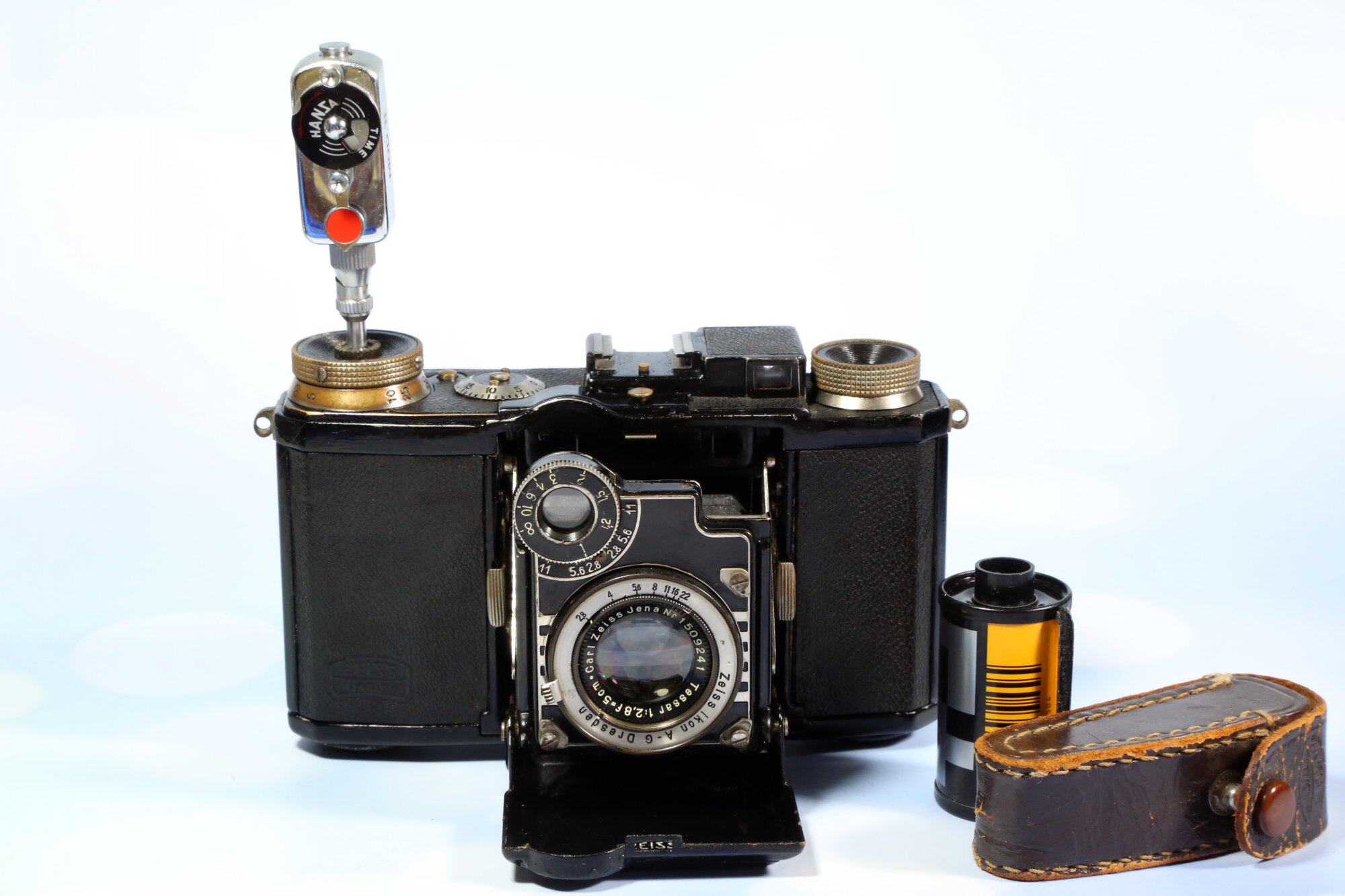 蔡司zeiss super nettel相机 135胶片照相机胶卷相机 古董收藏