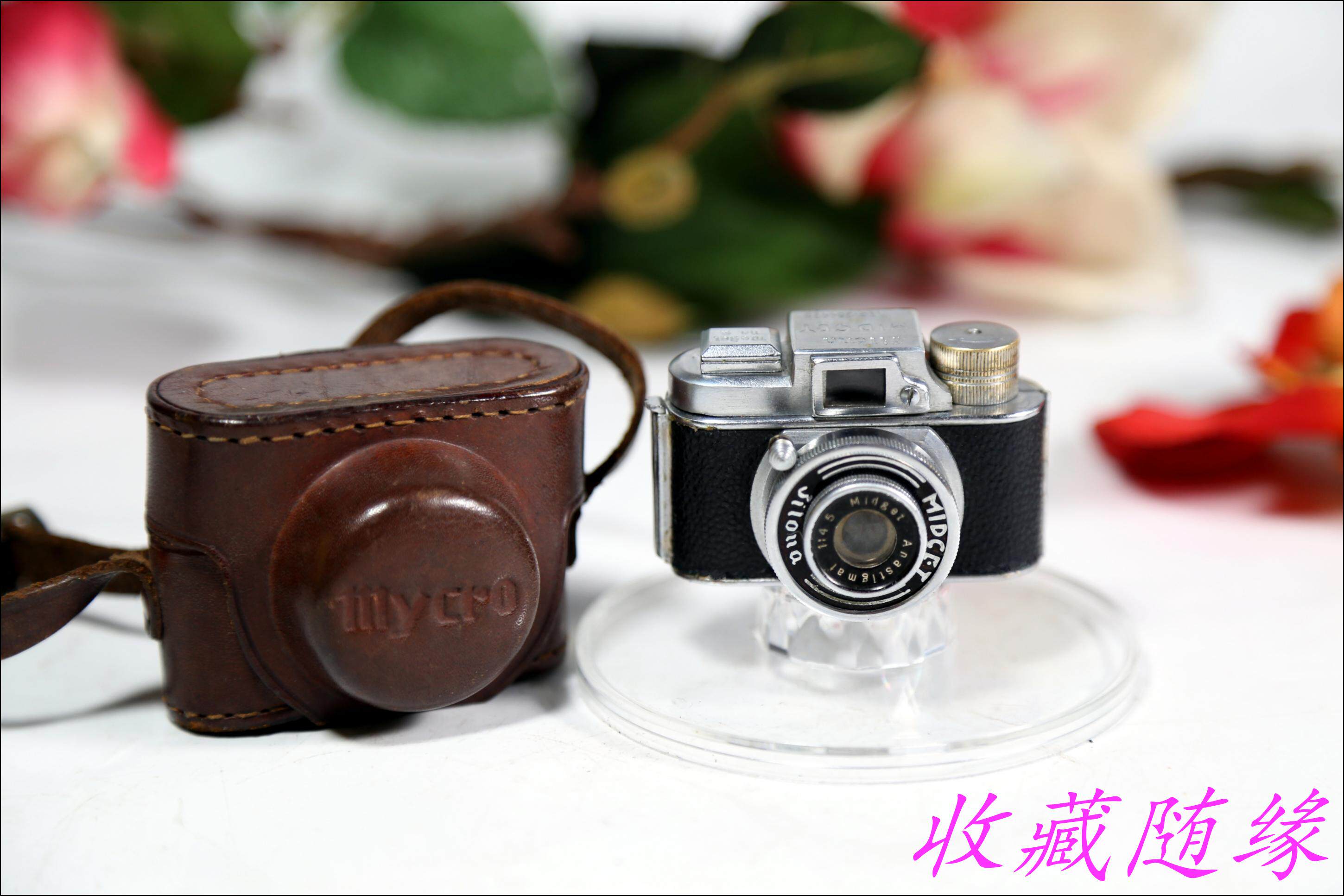 日本Midget相机 1938年迷你小型微型袖珍胶卷胶片照相机 收藏GZX