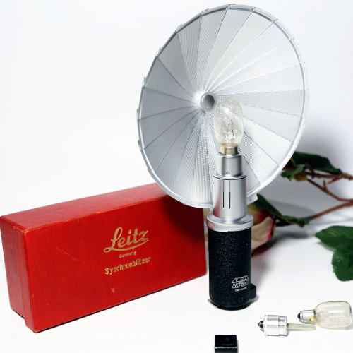 德国徕卡leica复古扇形一次性闪光灯Leitz胶卷胶片老照相机收藏NC