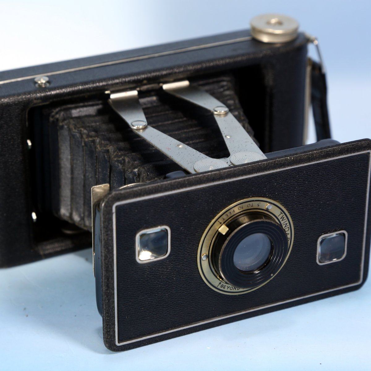 柯达KODAK JIFFYSix-20折叠式皮腔胶卷胶片大中画幅相机GZ7