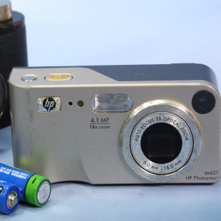 CCD 惠普M407复古卡片机 数码自动傻瓜照相机 网红冷白皮GZX