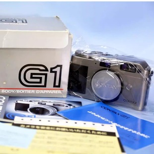 复古收藏WT 135旁轴胶片自动照相机 康泰时Contax G1绿标胶卷相机