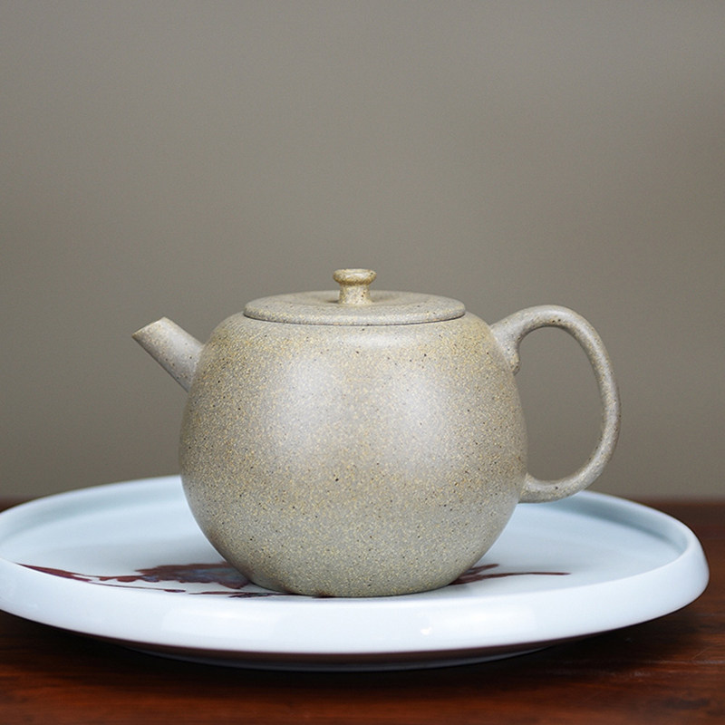 【器象紫砂】手工太古壶 黄龙山原矿本山绿泥 宜兴紫砂壶茶壶茶具