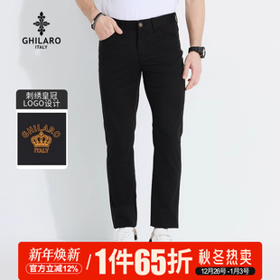 3003 GHILARO 百搭休闲裤 刺绣皇冠五袋款 古劳吉那诺春夏男装