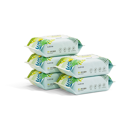 【内购价33.9元】开丽婴儿手口湿巾80抽*10包