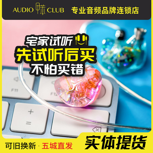 SeeAudio YUME4 IV两动铁入耳式HiFi耳机可换插头发烧耳返