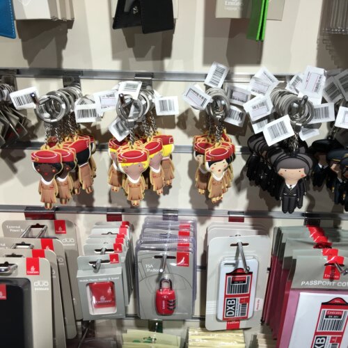 阿联酋航空橡胶钥匙扣