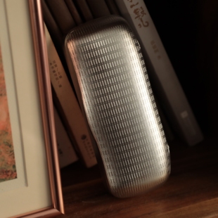 眼镜盒铝盒超轻便携抗压防压简约大气银色金属盒轻奢质感男女同款