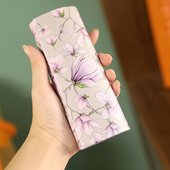 原创 ins少女 抗压便携眼睛盒收纳盒 高级感简约复古简约 眼镜盒