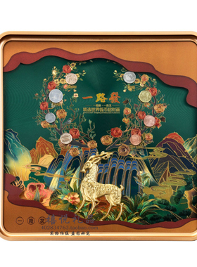 新品一路发立体浮雕金箔画8国外国硬币书房装饰摆件画保险礼品