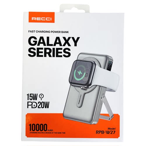 RECCI磁吸无线充电宝10000mAh