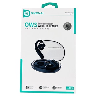 思科耐t910蓝牙耳机ows骨传导入耳式 无线耳机高清通话音乐耳机new