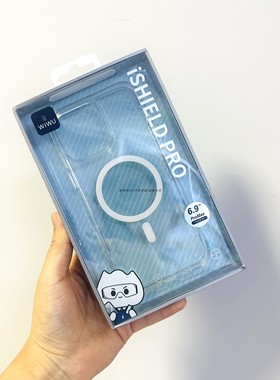 吉玛仕wiwu晶透磁吸手机壳适用于16pro手机四角气囊防摔15Max保护