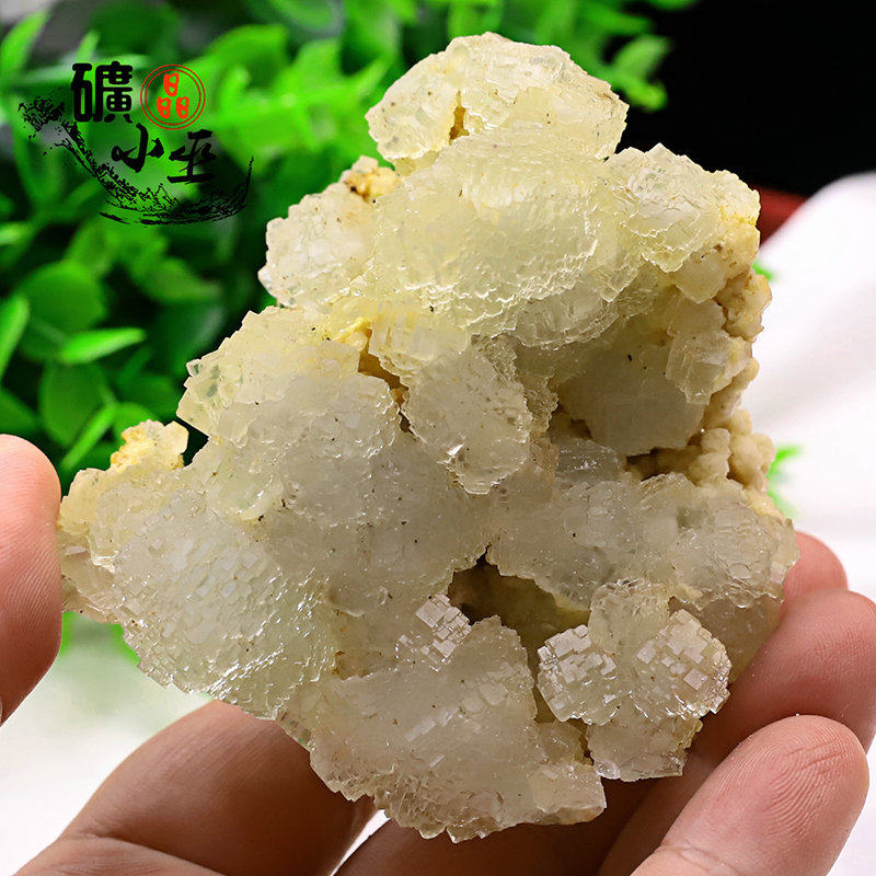 透明萤石 摆件天然矿物晶体矿石教学 标本 原石宝石收藏家3052