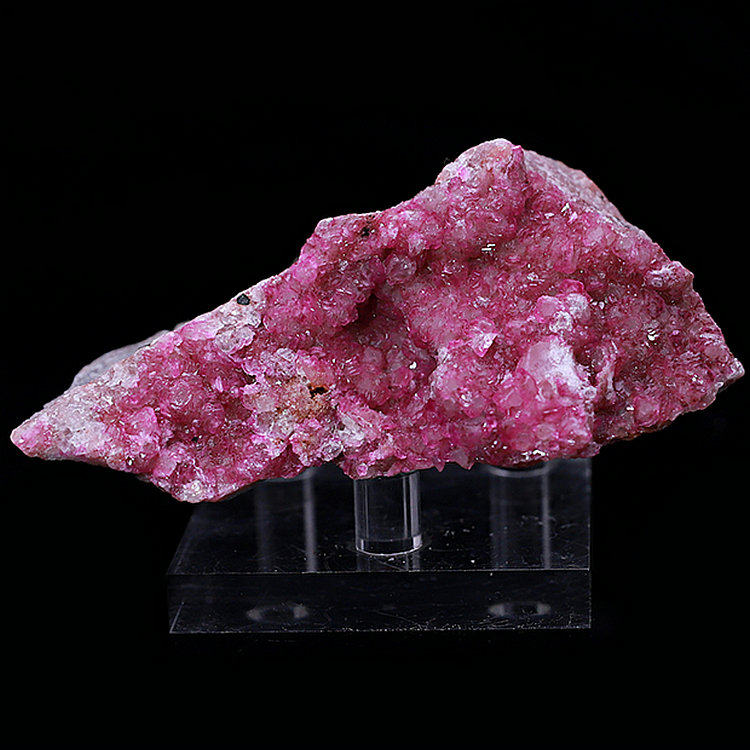 摩洛哥钴方解石原石粉色石头天然矿物晶体摆件地质科普教学标本14