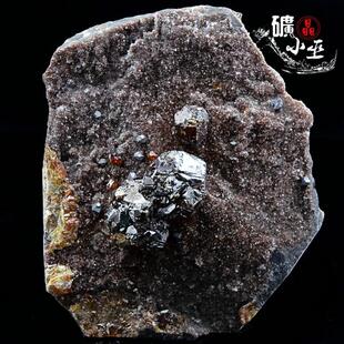 闪锌矿 方铅矿共生 天然矿物晶体矿石教学摆件标本原石宝石石头44