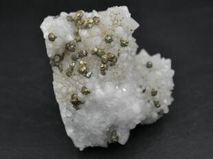 黄铁矿 石英 天然矿物晶体矿石教学 标本 原石宝石摆件石头02