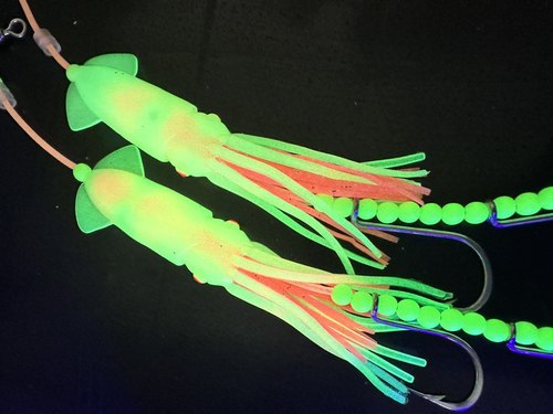 大带鱼仕挂夜光海钓串钩带灯牙带钩太刀鱼铁板专用鱼钩鱿鱼钓组