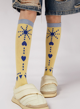 LIFEBEAT童趣的爱印花及膝袜