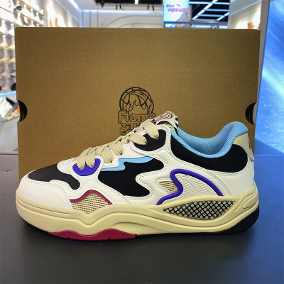 安踏烈焰板鞋男潮流文化2026夏季新款1运动休闲鞋子正品112628094