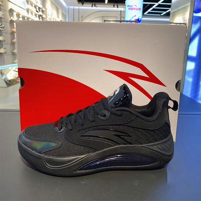 安踏风洞6篮球鞋男子新款实战耐磨3减震运动鞋官方正品112541603Q