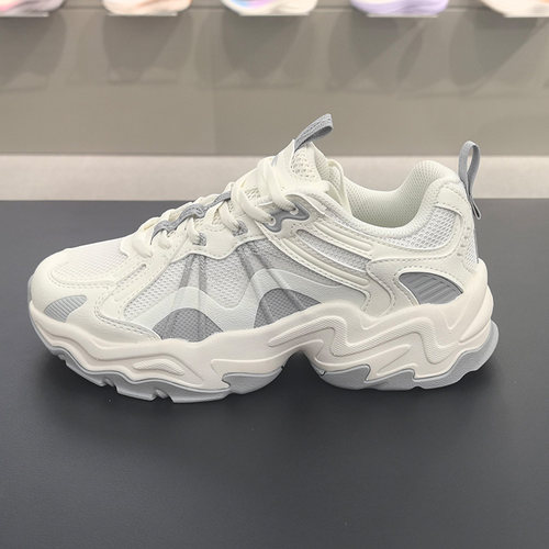 安踏陨石2V2休闲鞋女鞋2026新款厚底增高1老爹运动鞋子122628857