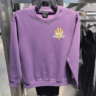 安踏凯里欧文系列卫衣男美式 3加绒休闲运动上衣172541711N 套头衫