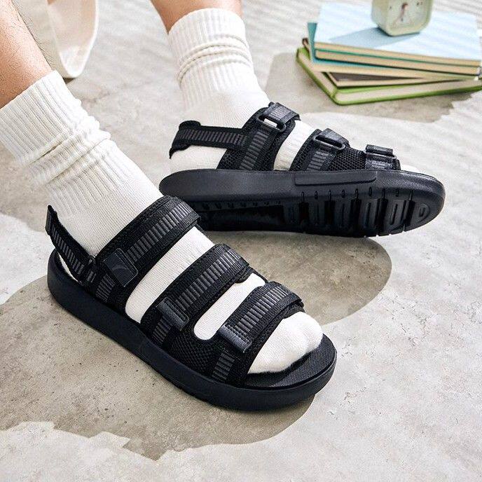 安踏凉鞋男款防滑透气夏季新款3外穿凉拖鞋沙滩鞋子正品112538508